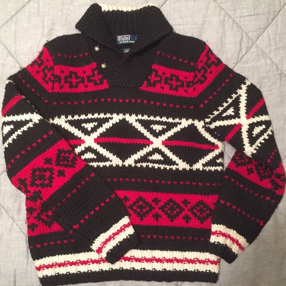 Polo Ralph Lauren Other - NWT Polo by Ralph Lauren Men’s Shawl Sweater L